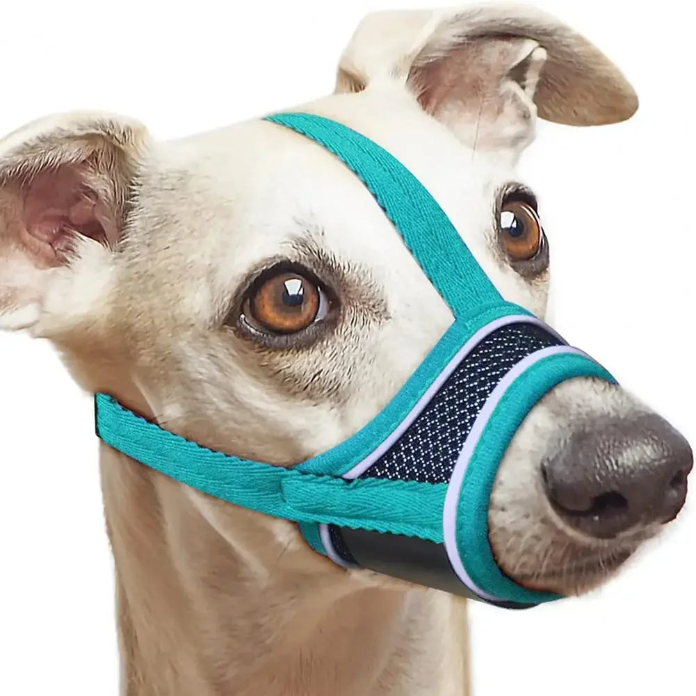 Breathable Adjustable Dog Muzzle for Comfort and Anti-Chewing/Biting Protection