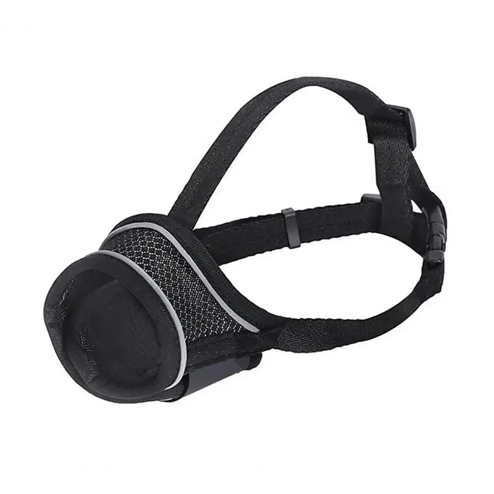 Breathable Adjustable Dog Muzzle for Comfort and Anti-Chewing/Biting Protection